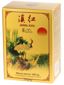 Чай Ча Бао "Дянь Хун", черный, крупнолистовой, картонная упаковка, 100г